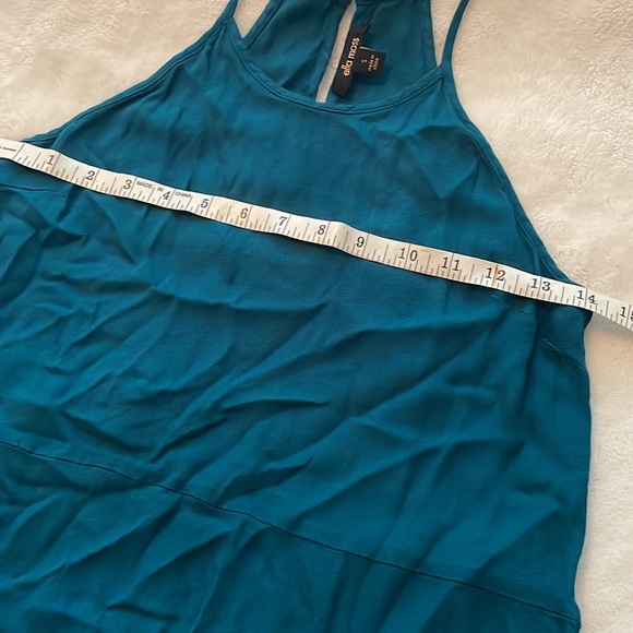 Ella Moss Blue Spaghetti Strap Tank size Small - Picture 5 of 8